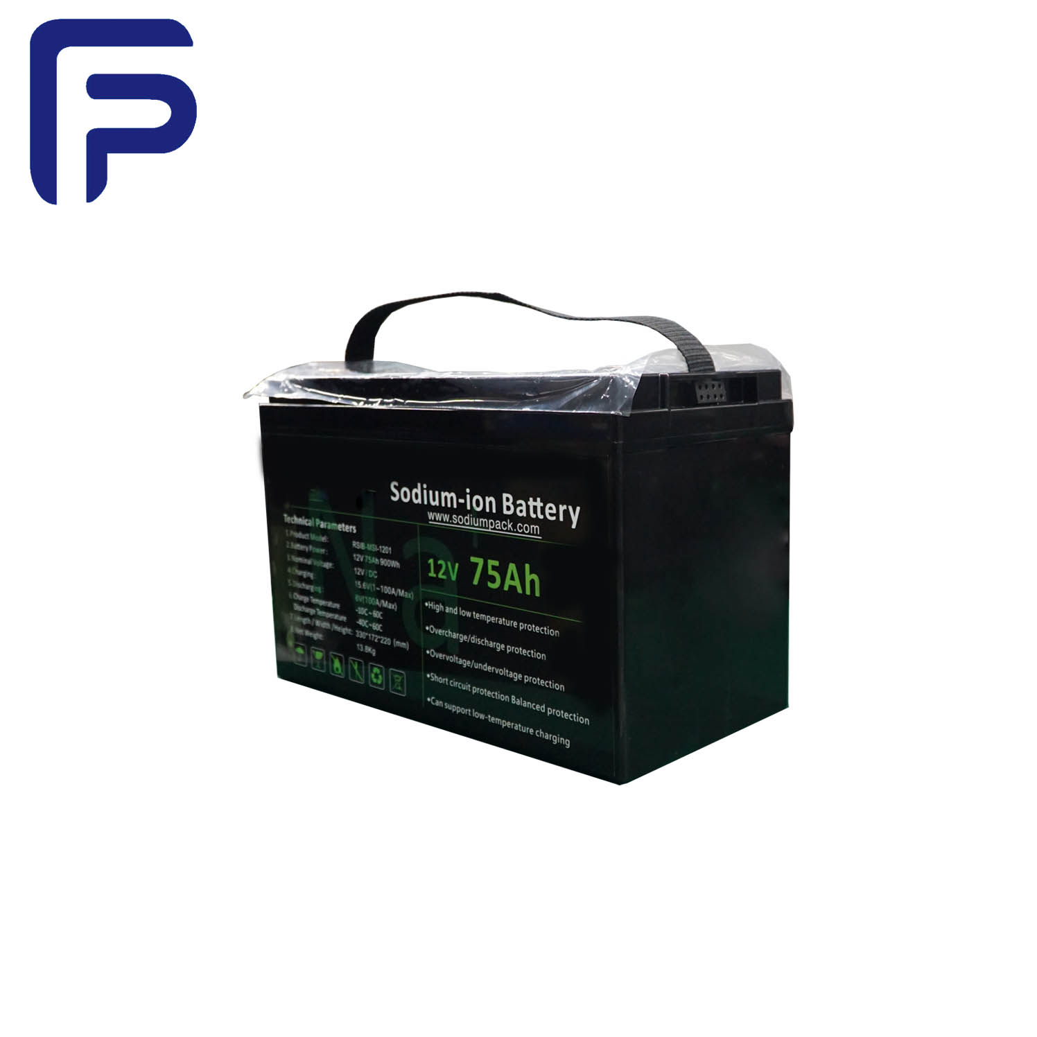 সোডিয়াম-আয়ন ব্যাটারি 12V 68Ah 816Wh রিচার্জেবল লিড মডিফাইড ডিপ সাইকেল
