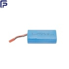 bateria azul do poder do bloco 3500mAh da bateria do l&iacute;tio 18650 de 7.2V 2s1p