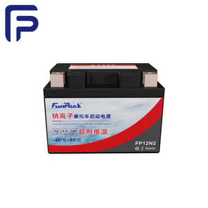 Natrium-Ionen-Batterie, wiederaufladbar, 12 V, 2,6 Ah, Motorrad-Startbatterie, Deep Cycle
