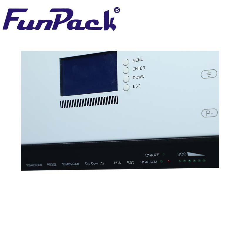 51,2 V 6,912 kW LiFePO4 135ah wandgemonteerde energieopslagbatterij