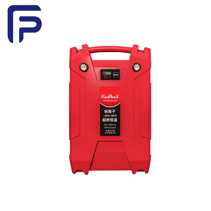 Baterai Sodium-Ion Baterai Cadangan Truk Isi Ulang 24V 13ah