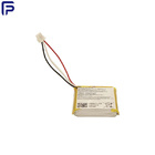 بطارية جهاز يمكن ارتداؤها من الليثيوم أيون بقدرة 800 مللي أمبير و300 مرة دورة حياة ODM للخوذة الذكية