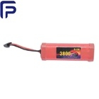 3800 mAh oplaadbare Ni Mh-batterij 9,6 volt 680 mA met PCB, levensduur 500 cycli