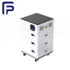 Pin LiFePO4 gắn tr&ecirc;n gi&aacute; 51.2V5000W cho hệ thống lưu trữ năng lượng mặt trời gia đ&igrave;nh